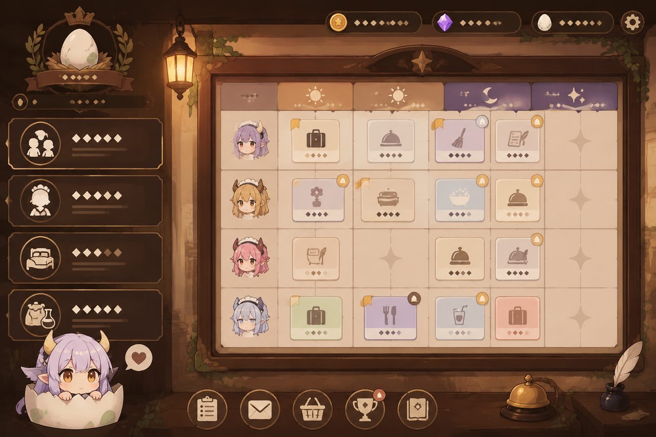 蛋少女 操作界面 玩法截图 5