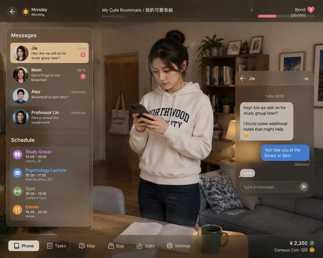 我的可爱表姐 任务推进 实机截图 3