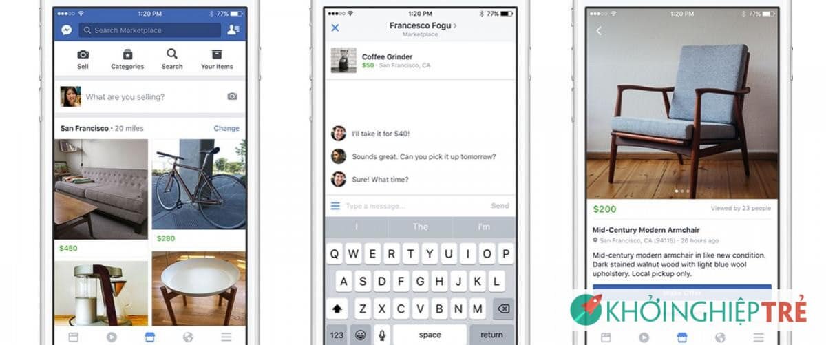 Facebook Marketplace - Chợ Đồ Cũ Cho Người Dùng Trên Di Động